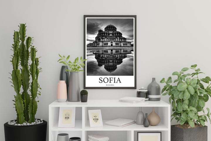 Sofia Photo Print of Sofia Travel Photo Bulgaria Art Decor Photo Travel Art Gift For Travel Artwork Wall Art Framed Photo Travel Print