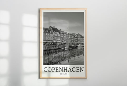 Copenhagen Photo Print of Copenhagen Travel Photo Denmark Art Decor Photo Travel Art Gift For Travel Artwork Wall Art Framed Photo Print