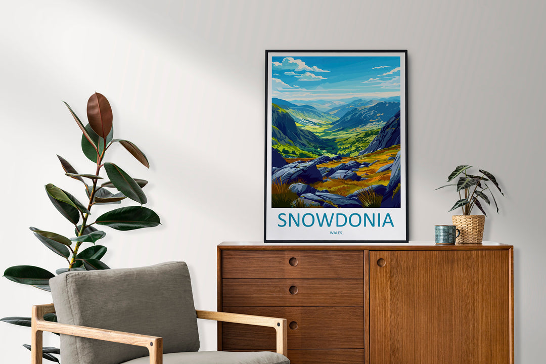 Snowdonia Print Snowdonia Home Decor Landscape Art Print Snowdonia Wall Art for Nature Enthusiast Gift Wall Hanging Snowdonia Wales Wall Art