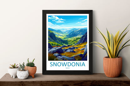Snowdonia Print Snowdonia Home Decor Landscape Art Print Snowdonia Wall Art for Nature Enthusiast Gift Wall Hanging Snowdonia Wales Wall Art