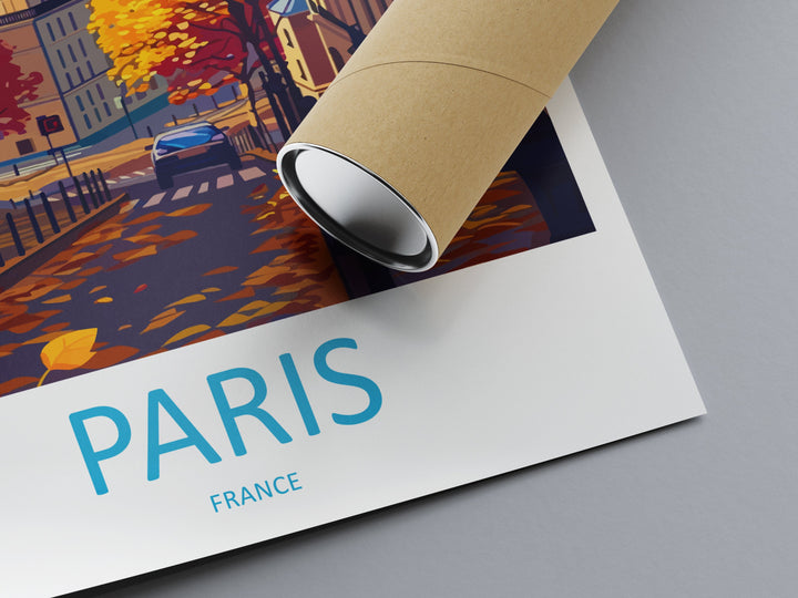 Paris Travel Print Wall Art Paris Wall Hanging Home Décor Paris Gift Art Lovers France Art Lover Gift Paris Print France Wall Art Décor
