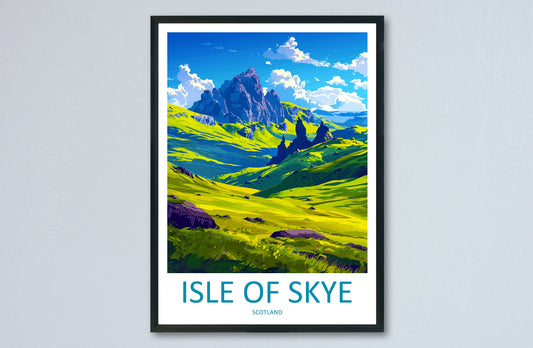 Isle of Skye Print Isle of Skye Home Decor Landscape Art Print The Storr Wall Art for Scotland Enthusiast Gift Wall Hanging Isle of Skye