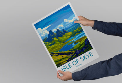 Isle of Skye Print Isle of Skye Home Decor Landscape Art Print The Storr Wall Art for Scotland Enthusiast Gift Wall Hanging Isle of Skye