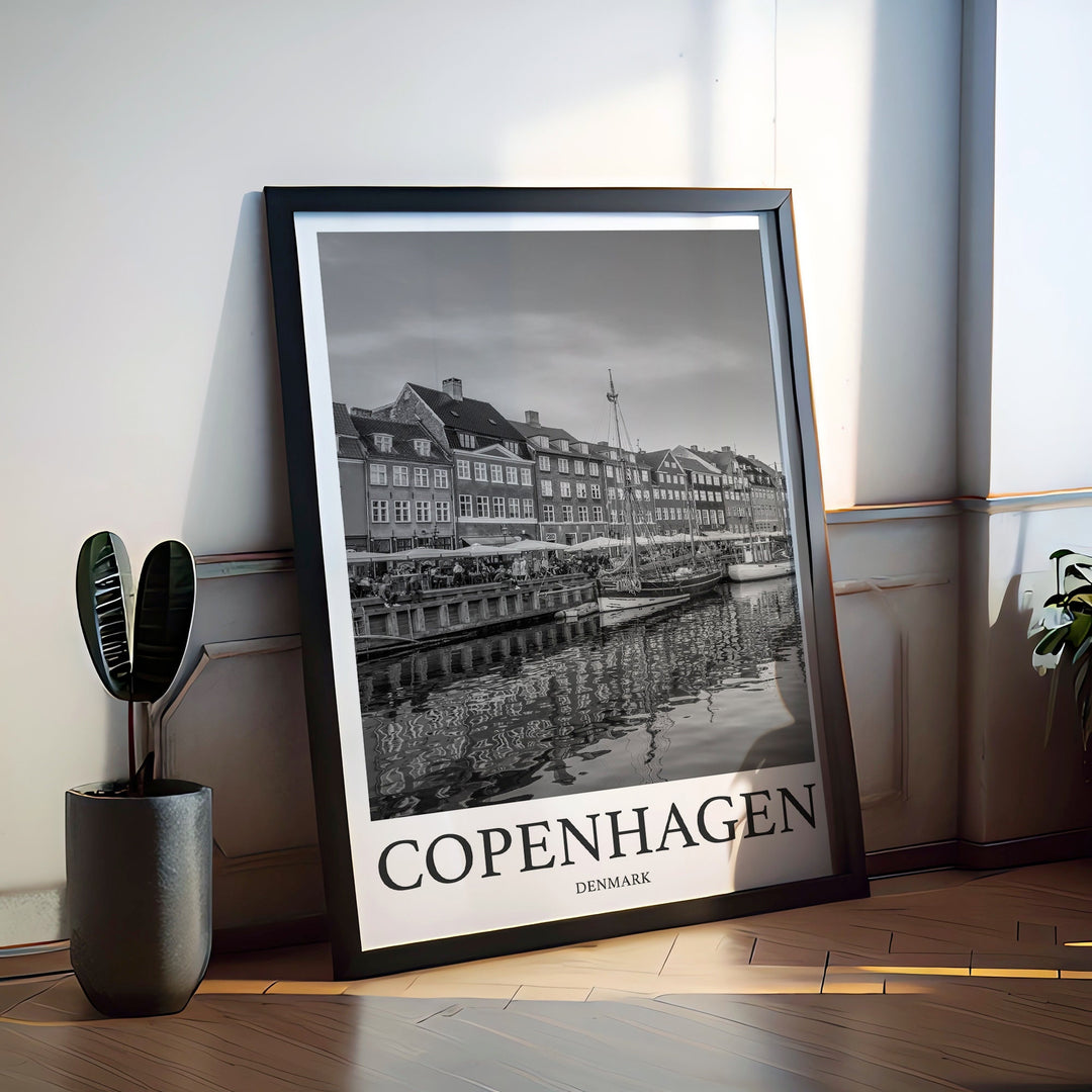 Copenhagen Photo Print of Copenhagen Travel Photo Denmark Art Decor Photo Travel Art Gift For Travel Artwork Wall Art Framed Photo Print