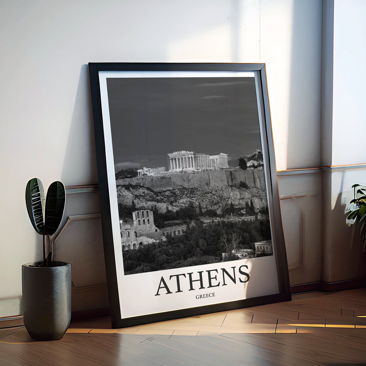 Athens Photo Print of Athens Greece Travel Photo Hanging Decor Photo Travel Art Gift For Travel Artwork Wall Art Framed Photo Travel Print