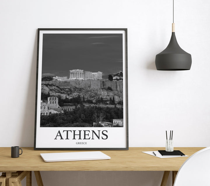 Athens Photo Print of Athens Greece Travel Photo Hanging Decor Photo Travel Art Gift For Travel Artwork Wall Art Framed Photo Travel Print