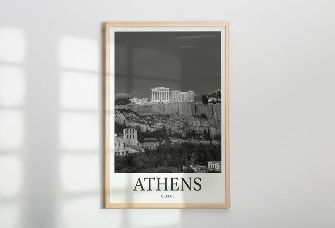 Athens Photo Print of Athens Greece Travel Photo Hanging Decor Photo Travel Art Gift For Travel Artwork Wall Art Framed Photo Travel Print