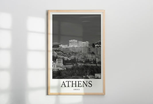 Athens Photo Print of Athens Greece Travel Photo Hanging Decor Photo Travel Art Gift For Travel Artwork Wall Art Framed Photo Travel Print