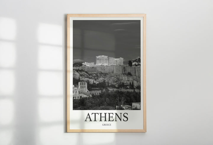Athens Photo Print of Athens Greece Travel Photo Hanging Decor Photo Travel Art Gift For Travel Artwork Wall Art Framed Photo Travel Print