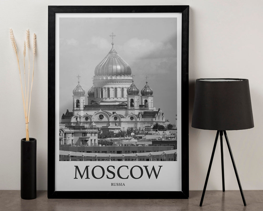 Moscow Photo Print of Moscow Russia Travel Photo Hanging Decor Photo Travel Art Gift For Travel Artwork Wall Art Framed Photo Travel