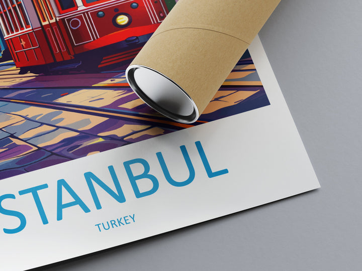 Istanbul Travel Print Wall Art Istanbul Wall Hanging Home Decoration Istanbul Gift Art Lovers Wall Art Print Art Istanbul Wall Print Turkey