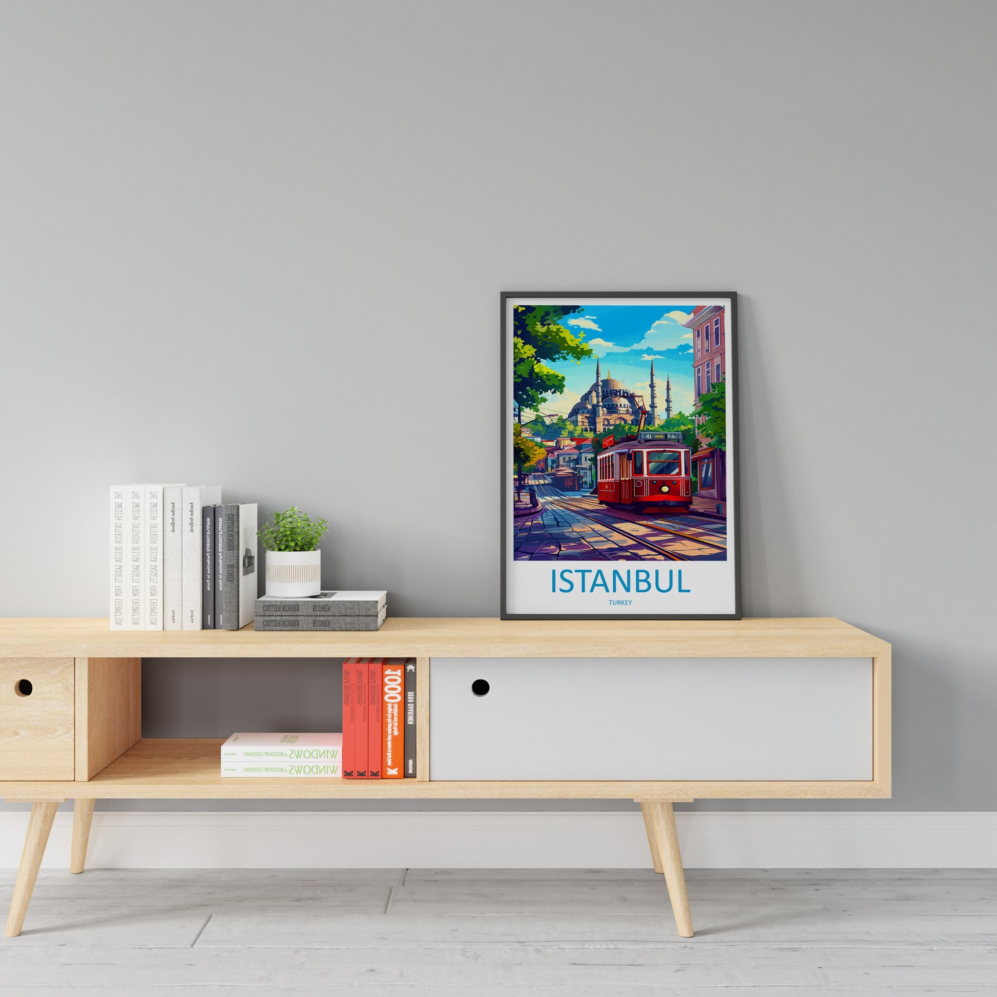 Istanbul Travel Print Wall Art Istanbul Wall Hanging Home Decoration Istanbul Gift Art Lovers Wall Art Print Art Istanbul Wall Print Turkey