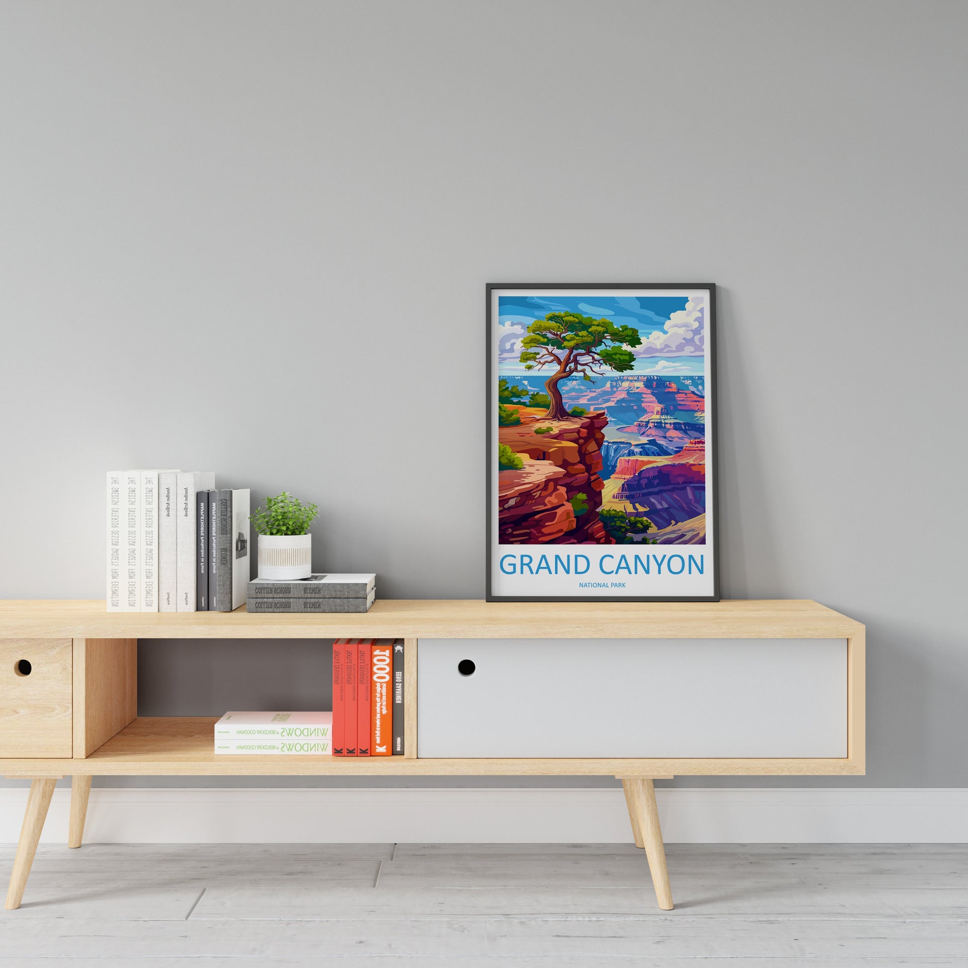 Grand Canyon National Park Travel Print Wall Art Grand Canyon Wall Hanging Home Décor Grand Canyon Gift Art Lovers Arizona Art Lover Gift
