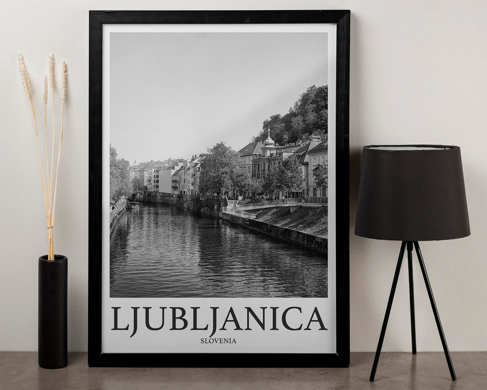 Ljubljana Photo Print of Ljubljana Slovenia Travel Photo Hanging Decor Photo Travel Art Gift For Travel Artwork Wall Art Framed Photo Travel