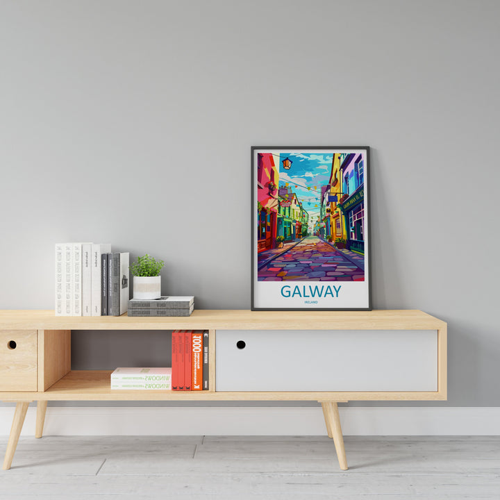 Galway Print Galway Home Decor Galway Square Art Print Galway Wall Art for Ireland Enthusiast Gift Wall Hanging Galway Ireland Wall Décor