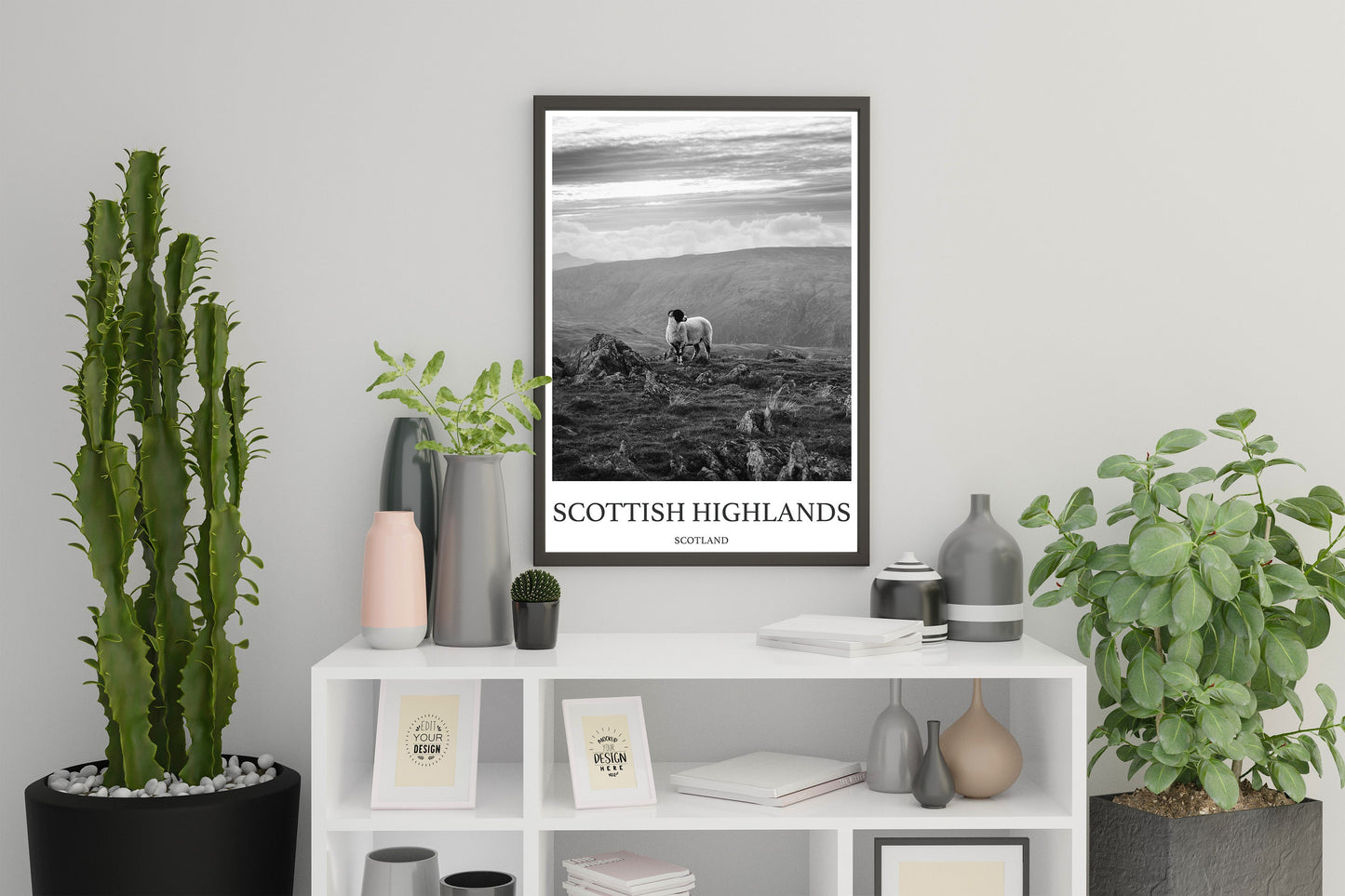 Scottish Highlands Photo Print of Scottish Highlands Travel Photo Hanging Decor Photo Travel Art Gift For Travel Artwork Wall Art Framed