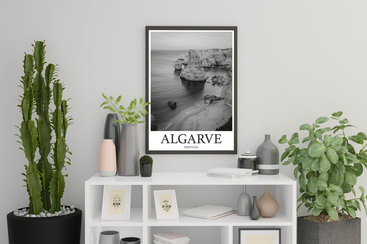 Algarve Photo Print of Algarve Portugal Travel Photo Hanging Decor Photo Travel Art Gift For Travel Artwork Wall Art Framed
