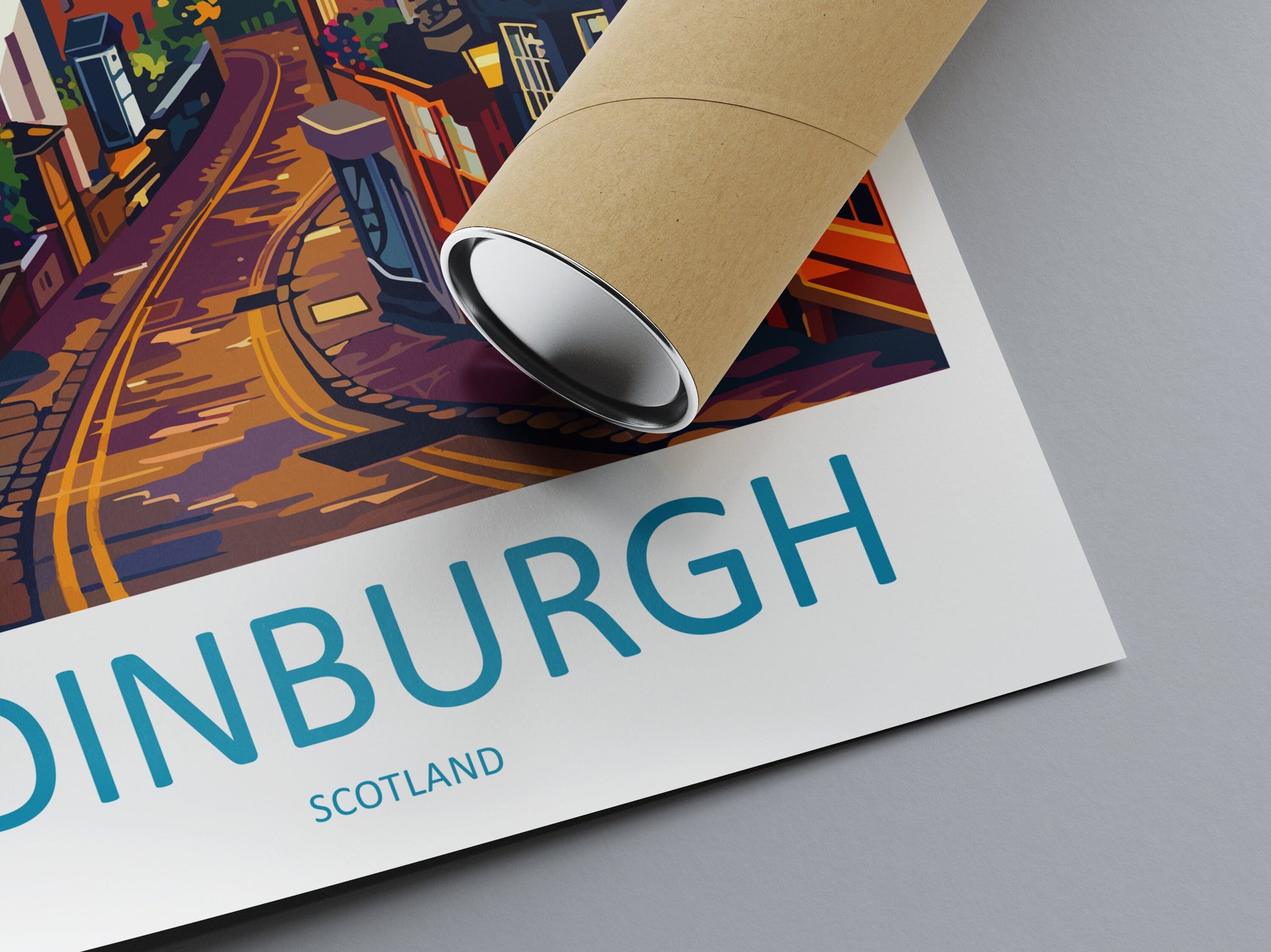 Edinburgh Cityscape Print Edinburgh Home Decor European City Art Print Edinburgh Wall Art Scotland Enthusiast Gift Wall Hanging Edinburgh