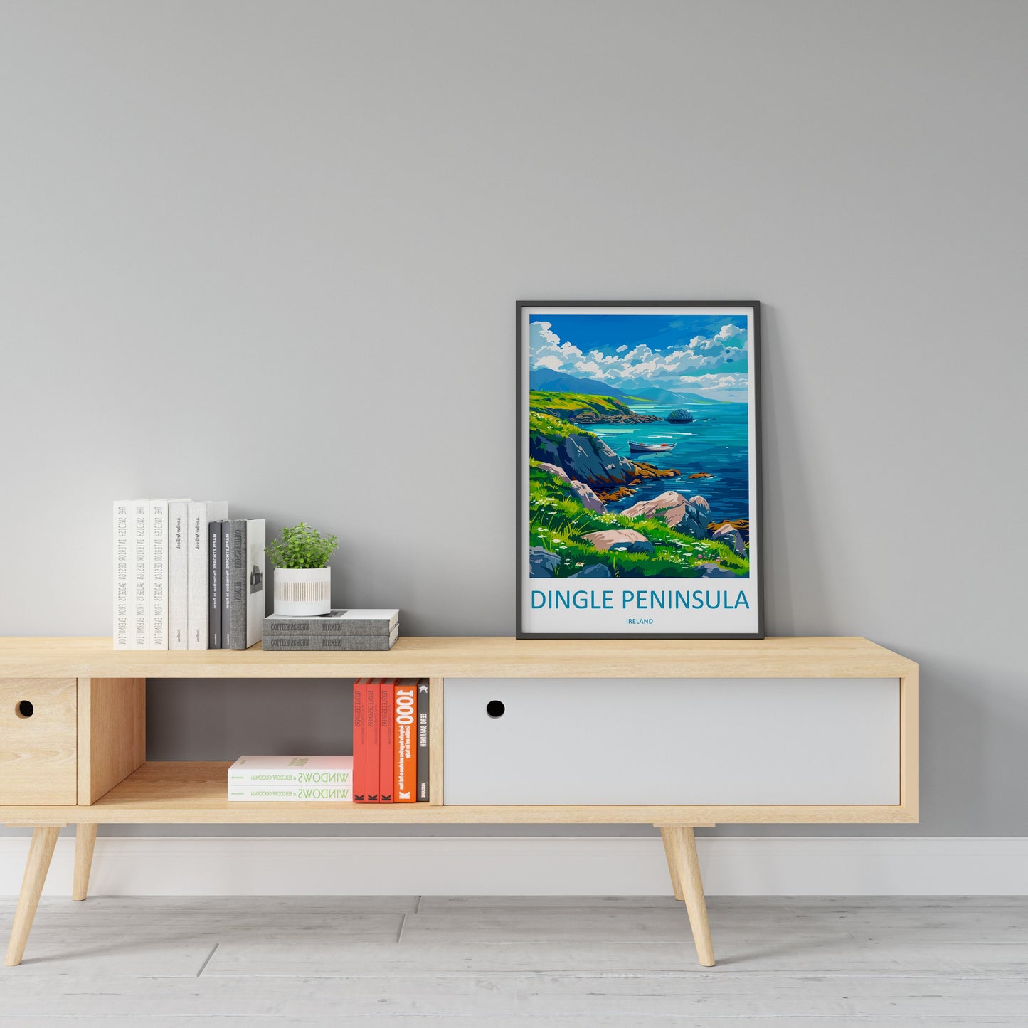 Dingle Peninsula Print Dingle Peninsula Home Decor Landscape Art Print Dingle Peninsula Wall Art for Ireland Enthusiast Gift Wall Hanging