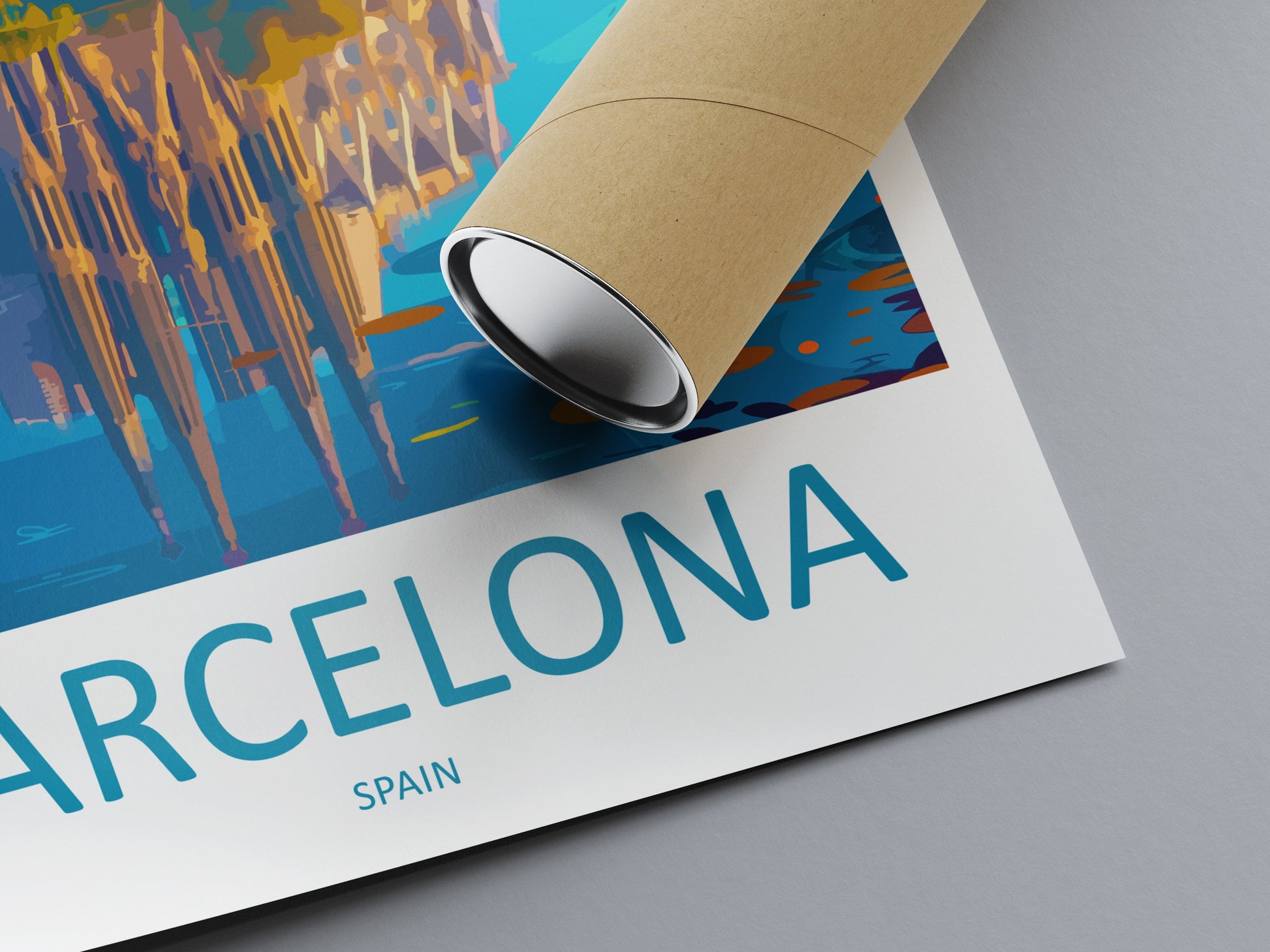 Barcelona Travel Print Wall Art Barcelona Wall Hanging Home Décor Barcelona Gift Art Lovers Spain Art Lover Gift Barcelona Print Spain Art