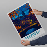 Aberdeen Print Aberdeen Home Décor Scotland City Art Print Aberdeen Wall Art for Scotland Enthusiast Gift Wall Hanging Aberdeen Cityscape