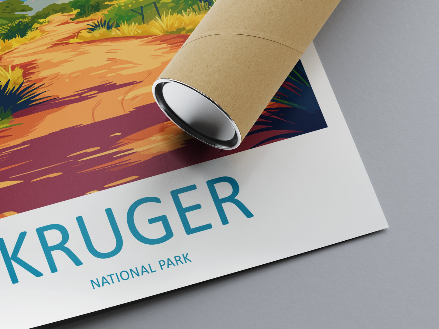 Kruger National Park Travel Print Wall Art Kruger National Park Wall Hanging Home Décor Kruger National Park Gift Art Lovers South Africa