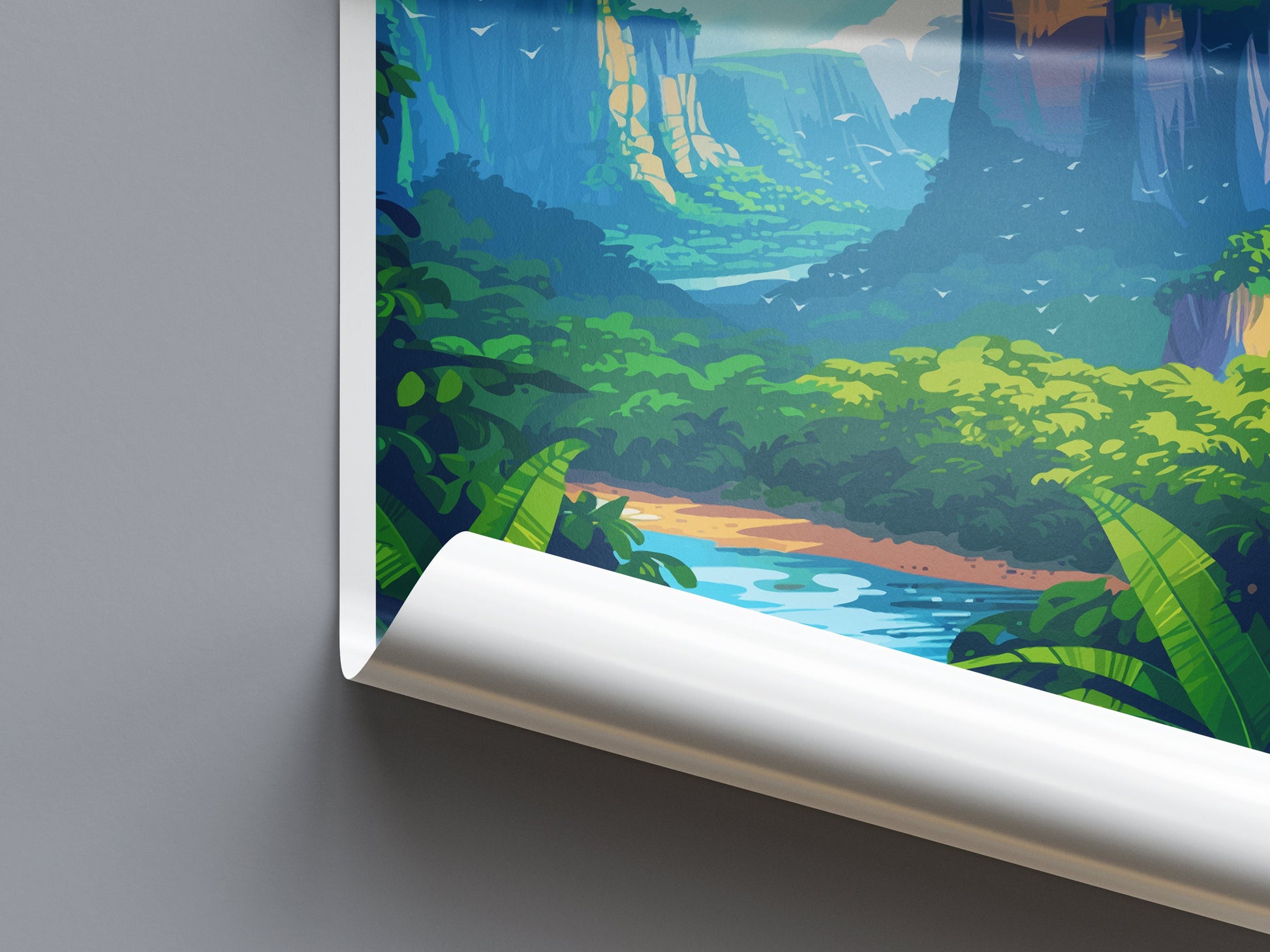 Canaima National Park Travel Print Wall Art Canaima Park Wall Hanging Home Décor Canaima National Park Gift Art Canaima