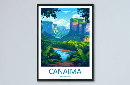 Canaima National Park Travel Print Wall Art Canaima Park Wall Hanging Home Décor Canaima National Park Gift Art Canaima