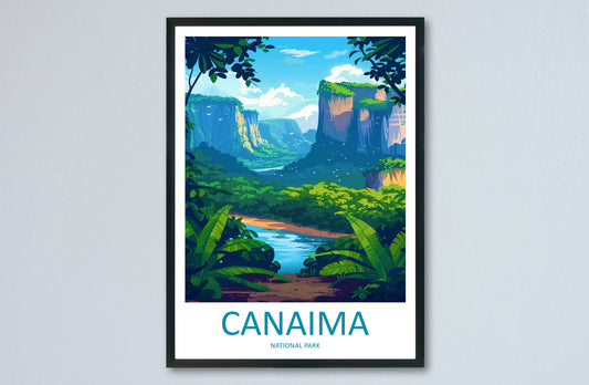 Canaima National Park Travel Print Wall Art Canaima Park Wall Hanging Home Décor Canaima National Park Gift Art Canaima
