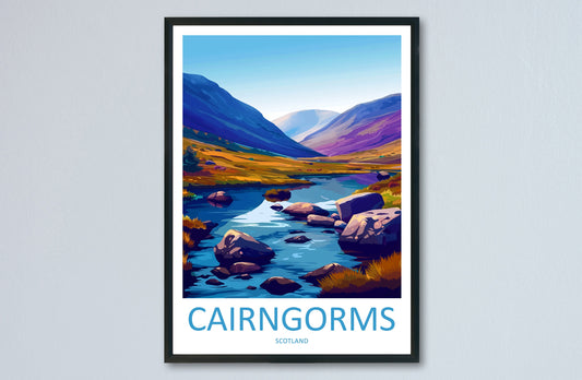 Cairngorms Print Cairngorms Home Decor Landscape Art Print Cairngorms Wall Art for Scotland Enthusiast Gift Wall Hanging Cairngorms Scotland