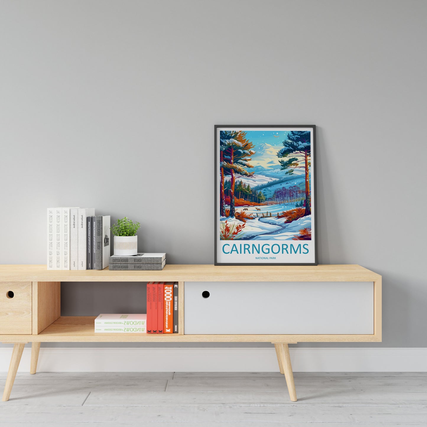 Cairngorms Print Cairngorms Home Decor Landscape Art Print Cairngorms Wall Art for Scotland Enthusiast Gift Wall Hanging Cairngorms Scotland