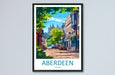 Aberdeen Print Aberdeen Home Décor Scotland City Art Print Aberdeen Wall Art for Scotland Enthusiast Gift Wall Hanging Aberdeen Cityscape
