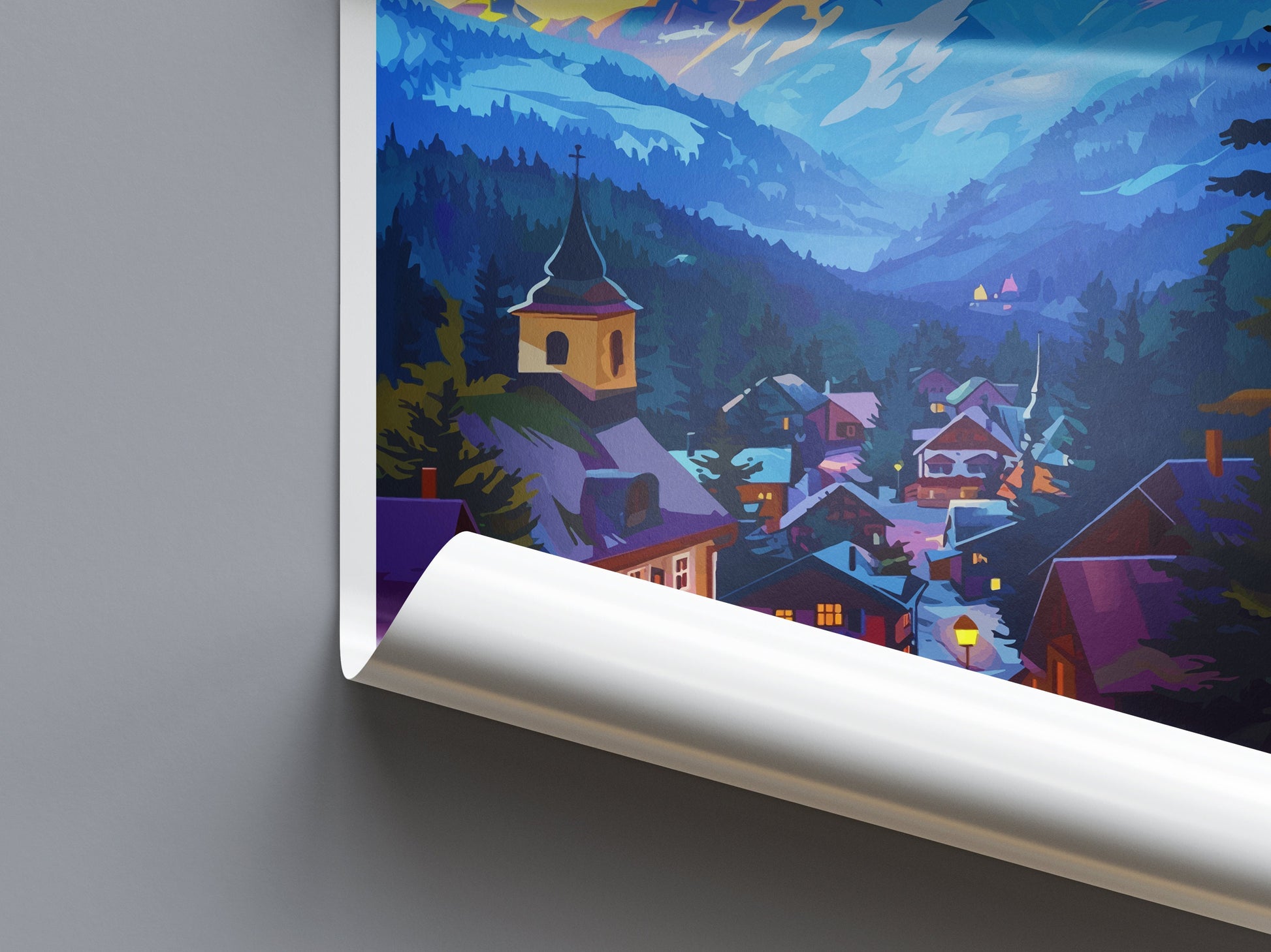 Zakopane Travel Print Zakopane Home Décor Poland Art Print Polish Wall Print For Zakopane Gift Wall Hanging Zakopane Artwork Décor