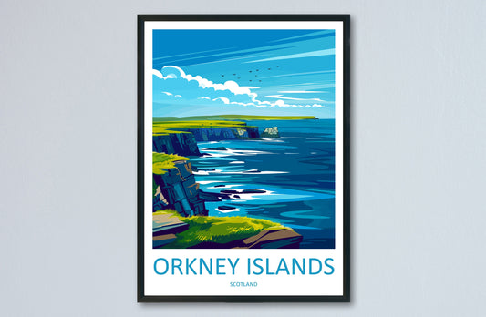 Orkney Islands Print Orkney Islands Home Decor Landscape Print Orkney Islands Wall Art Scotland Enthusiast Gift Wall Hanging Orkney Islands