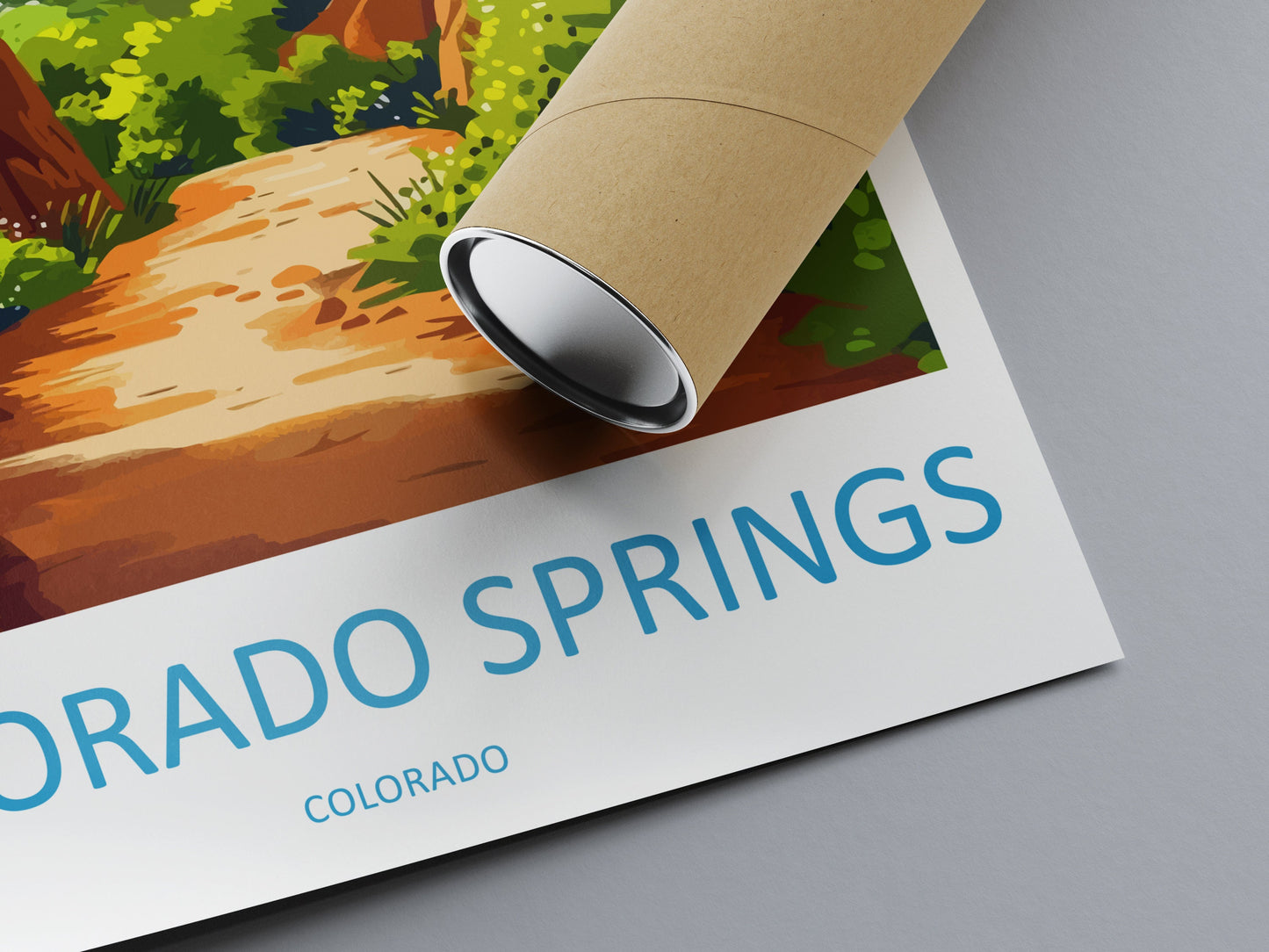 Colorado springs Travel Print Wall Art Colorado springs Wall Hanging Home Décor Colorado springs Gift Art Lovers Colorado Art Gift Lover