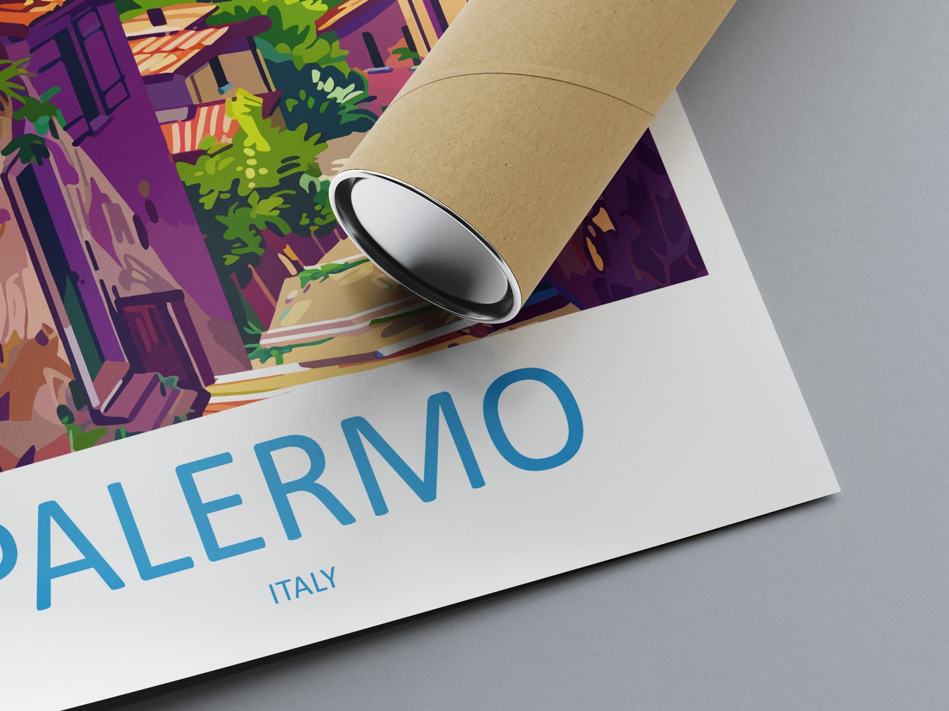 Palermo Travel Print Palermo Sicily Home Décor Palermo Art Print Sicily Town Room Print For Sicily Gift Palermo Poster Wall Art For Italy