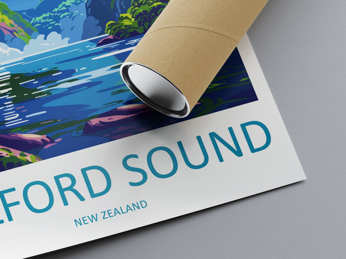 Milford Sound Travel Print Wall Art Milford Sound Wall Hanging Home Décor Milford Sound Gift Art Lovers New Zealand Art Lover Gift
