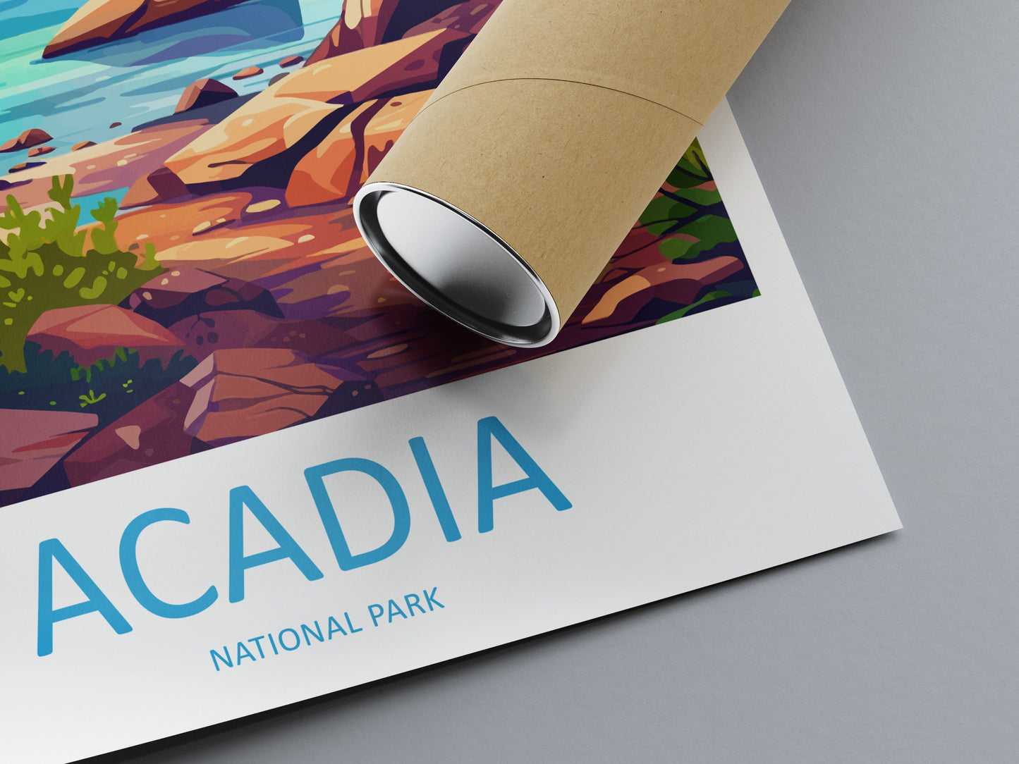 Acadia National Park Travel Print Wall Art Acadia National Park Wall Hanging Home Décor Acadia National Park Gift Art Lovers National Park