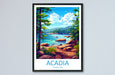Acadia National Park Travel Print Wall Art Acadia National Park Wall Hanging Home Décor Acadia National Park Gift Art Lovers National Park