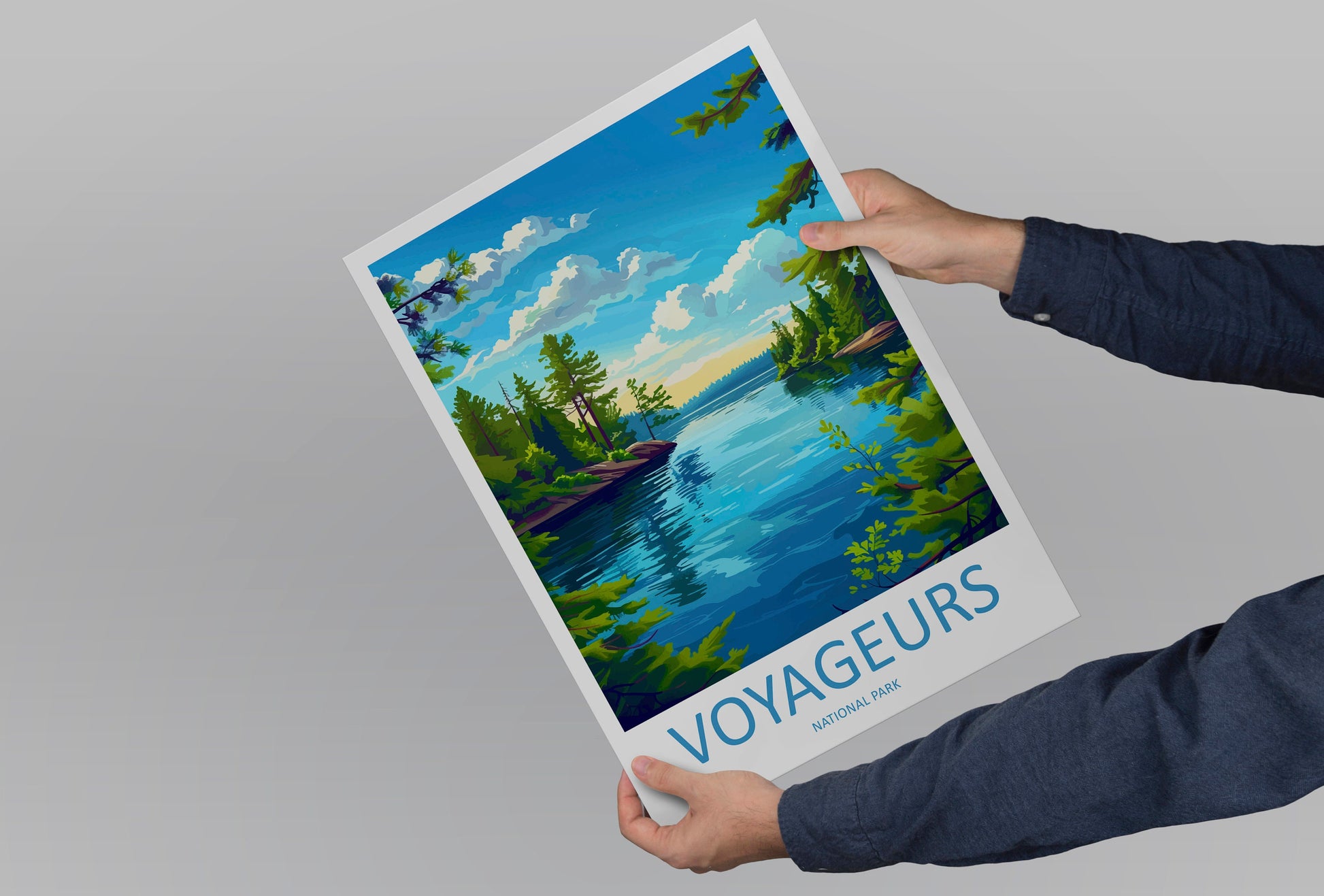 Voyageurs National Park Travel Print Wall Art Voyageurs National Park Wall Hanging Home Décor Voyageurs National Park Art Gift Poster