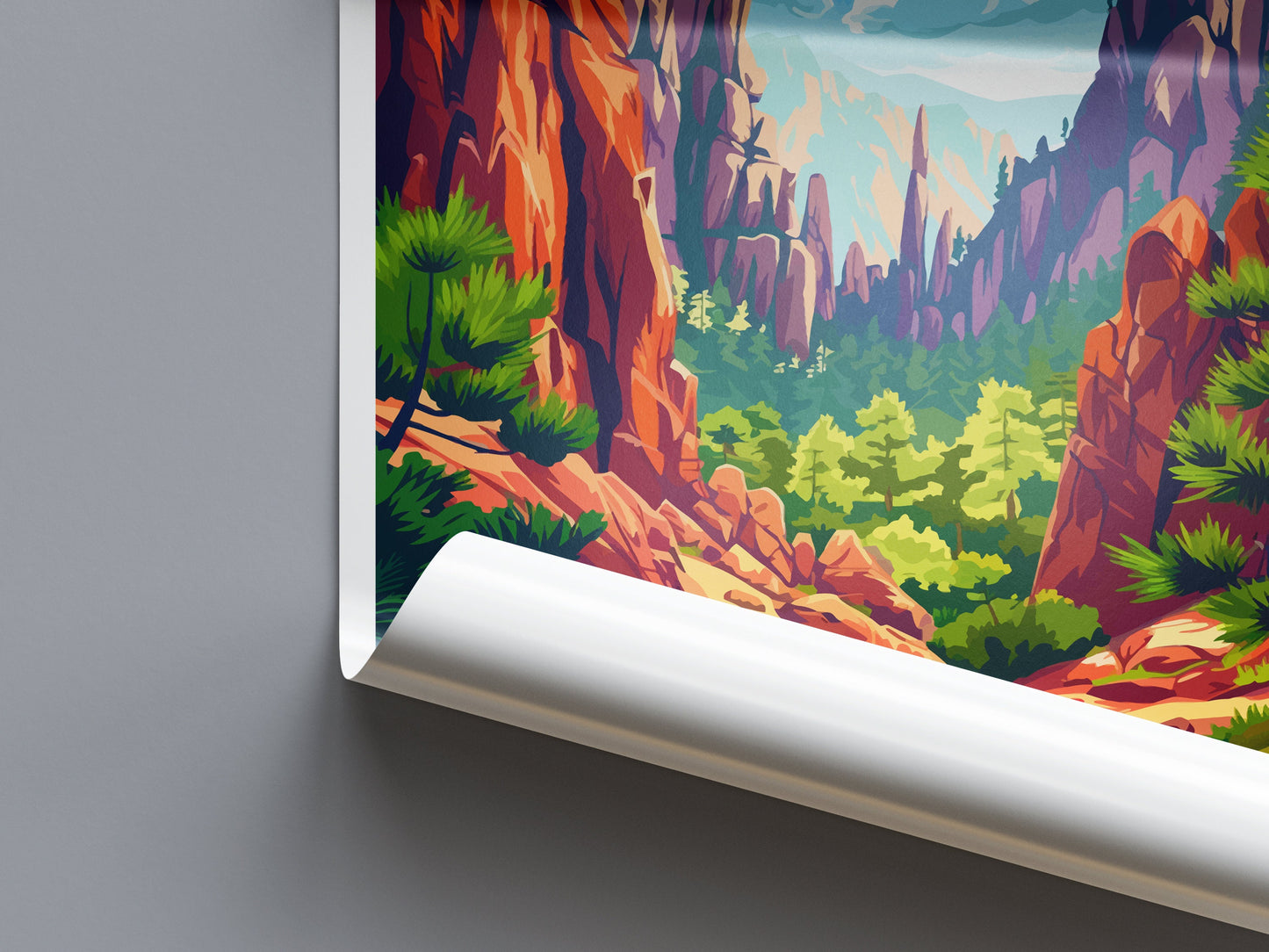 Pinnacles Travel Print Wall Art Pinnacles AU Wall Hanging Home Décor Pinnacles Gift Art Lovers Australia Art Lover Gift Wall Art Australia