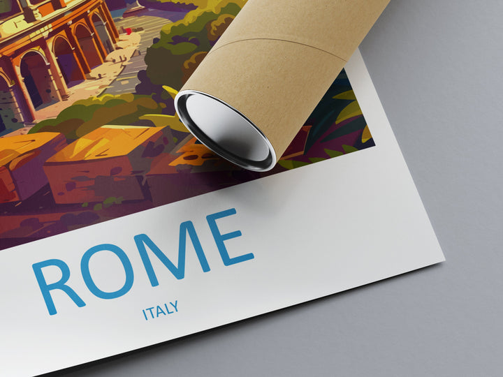Rome Travel Print Wall Art Rome Wall Hanging Home Décor Rome Gift Art Lovers Italy Art Lover Gift Rome Print Italy Wall Art Decor