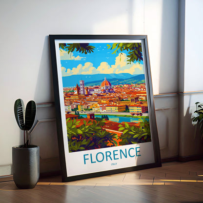 Florence Travel Print Wall Art Florence Italy Wall Hanging Home Decoration Florence Gift Art Lovers Wall Art Print Florence Italy Wall Print