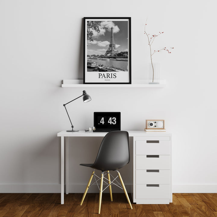 Paris Photo Print of Eiffel Tower Travel Photo Hanging Decor Photo Travel Art Gift For Travel Artwork Wall Art Framed Photo Travel Print