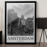 Amsterdam Photo Print of Amsterdam Travel Photo Netherlands Art Decor Photo Travel Art Gift For Travel Artwork Wall Art Framed Photo Print