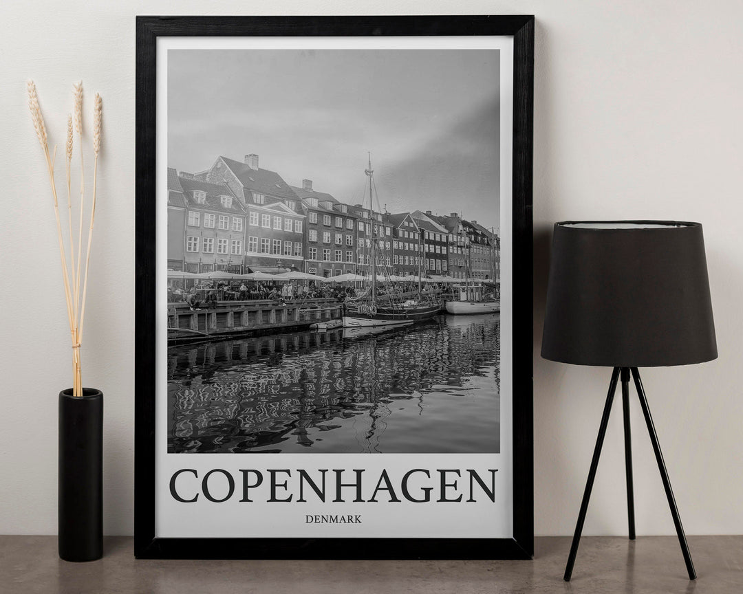 Copenhagen Photo Print of Copenhagen Travel Photo Denmark Art Decor Photo Travel Art Gift For Travel Artwork Wall Art Framed Photo Print