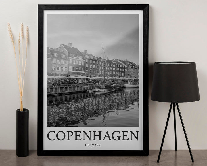 Copenhagen Photo Print of Copenhagen Travel Photo Denmark Art Decor Photo Travel Art Gift For Travel Artwork Wall Art Framed Photo Print