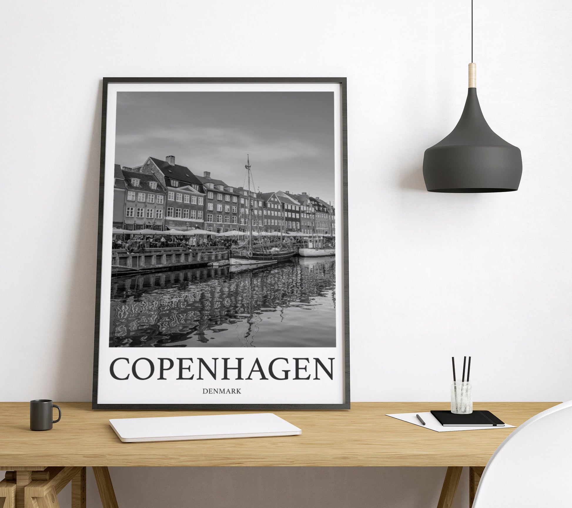 Copenhagen Photo Print of Copenhagen Travel Photo Denmark Art Decor Photo Travel Art Gift For Travel Artwork Wall Art Framed Photo Print