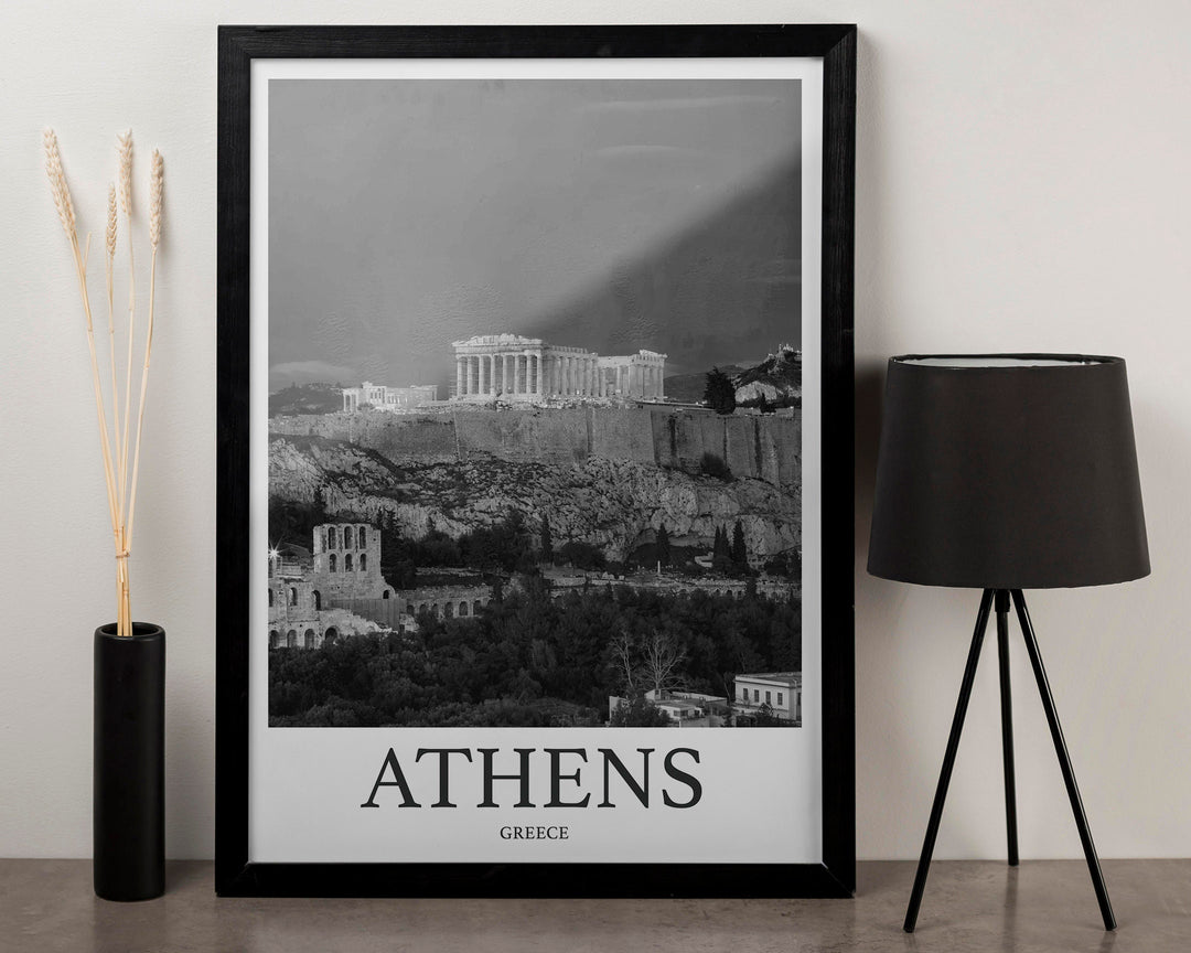 Athens Photo Print of Athens Greece Travel Photo Hanging Decor Photo Travel Art Gift For Travel Artwork Wall Art Framed Photo Travel Print