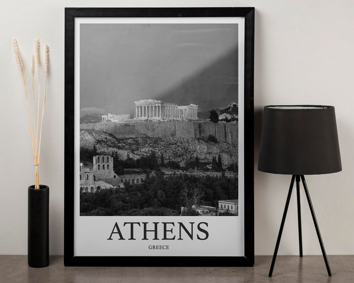 Athens Photo Print of Athens Greece Travel Photo Hanging Decor Photo Travel Art Gift For Travel Artwork Wall Art Framed Photo Travel Print